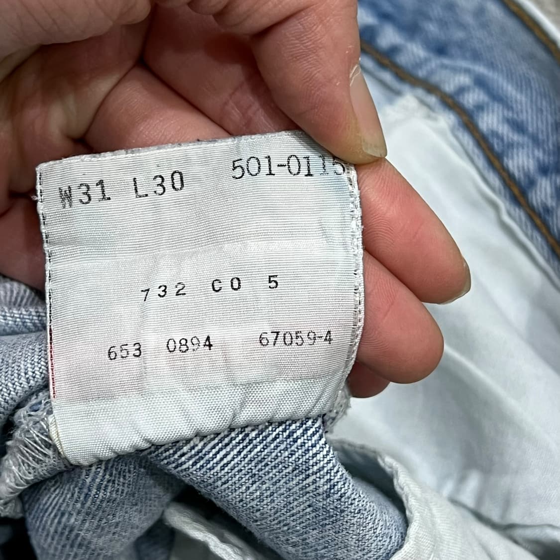 usa 리바이스 501 데님팬츠 s08429 상품이미지10