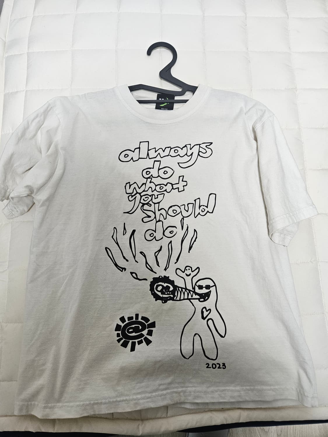 Always do what ypu should do 2023 반팔 티 상품이미지1