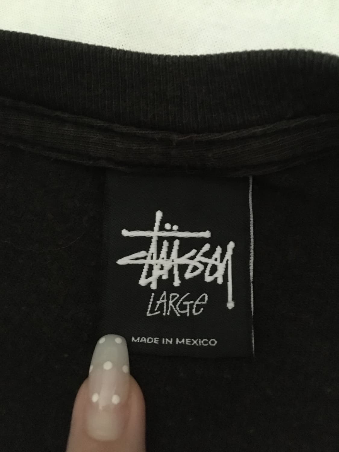 빈티지 스투시 브라운 도넛 반팔 상품이미지2