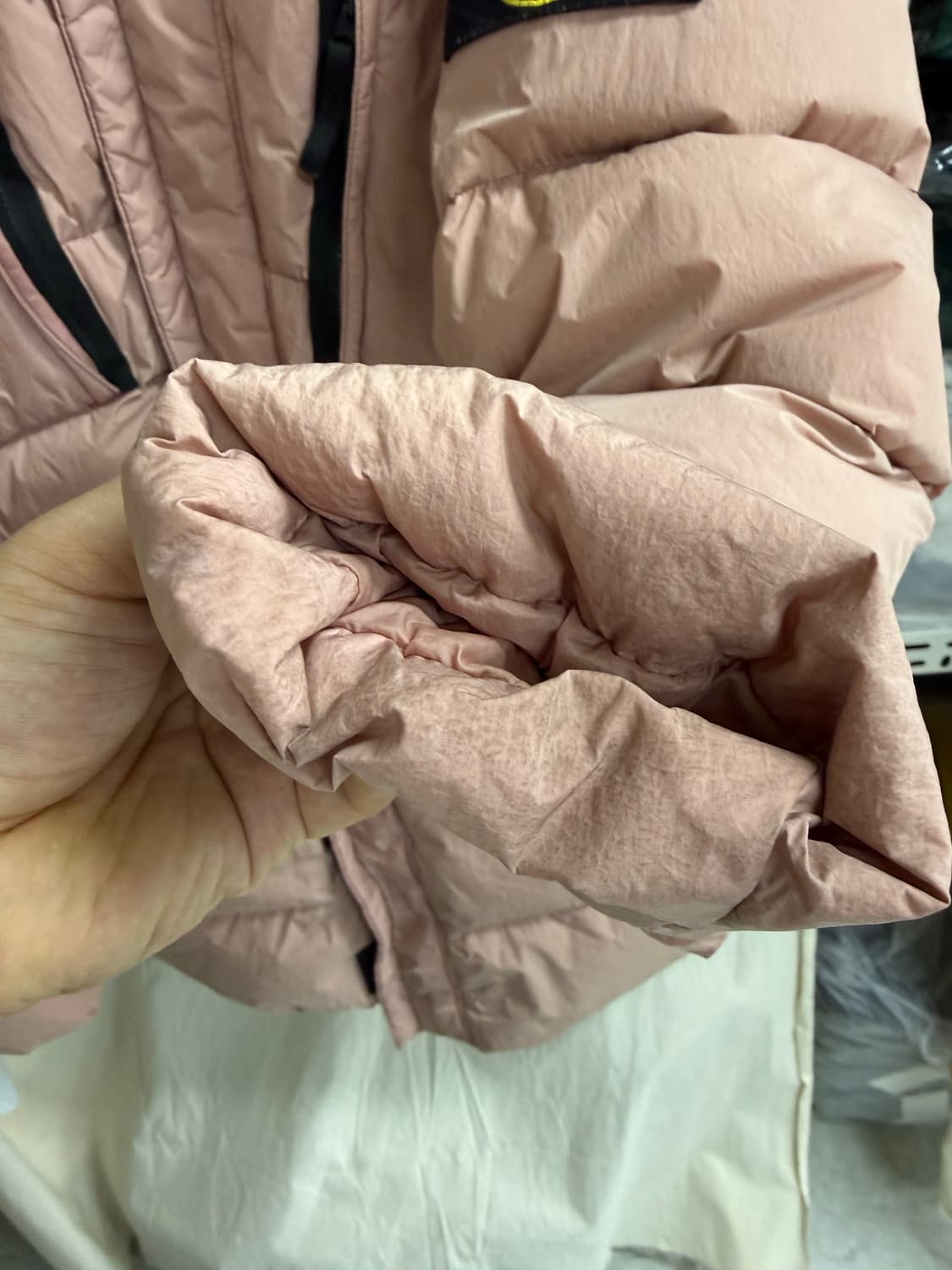 스톤아일랜드 16fw 크링클랩스 롱패딩 (드레이크) 상품이미지6