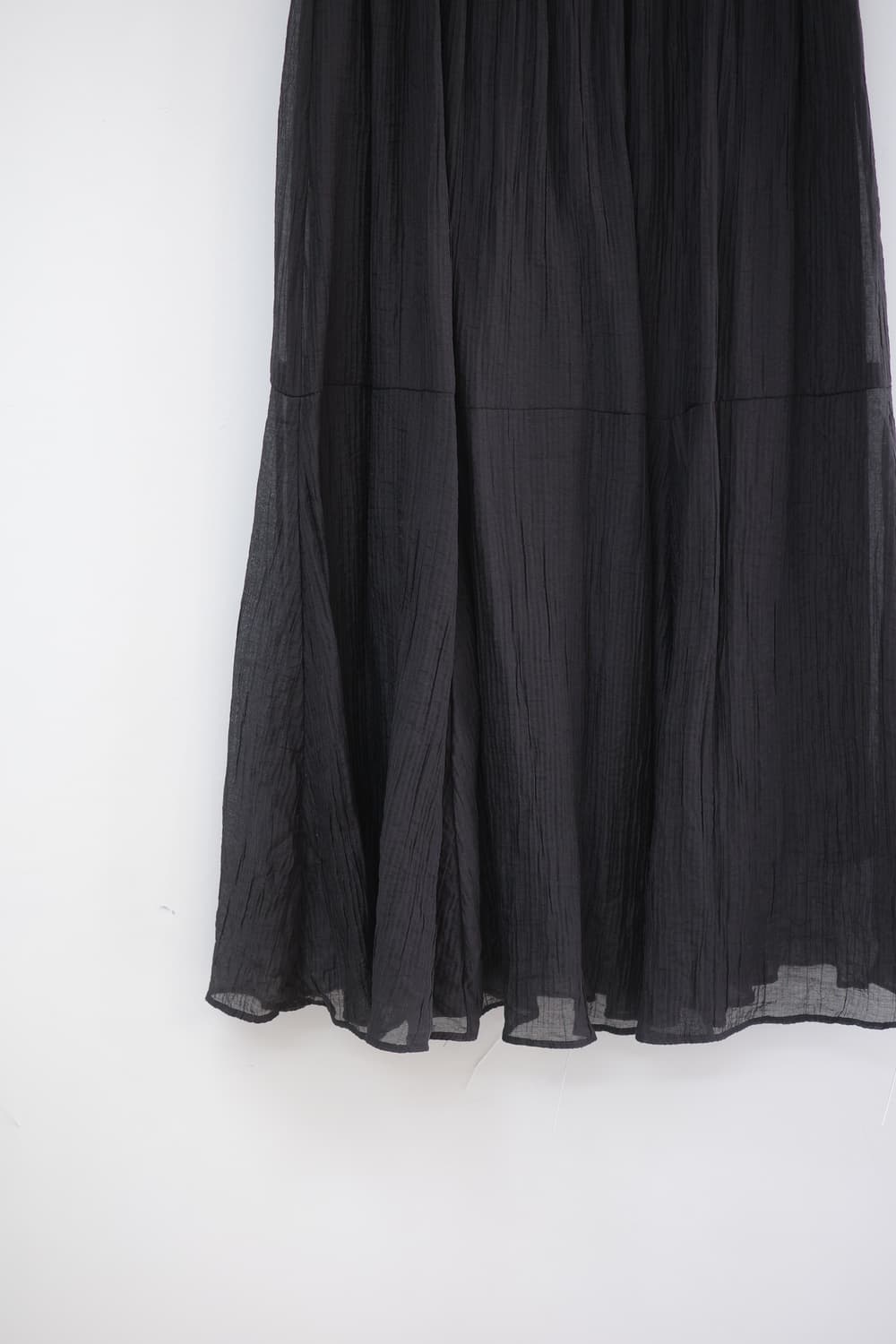 American holic black long skirt 상품이미지3