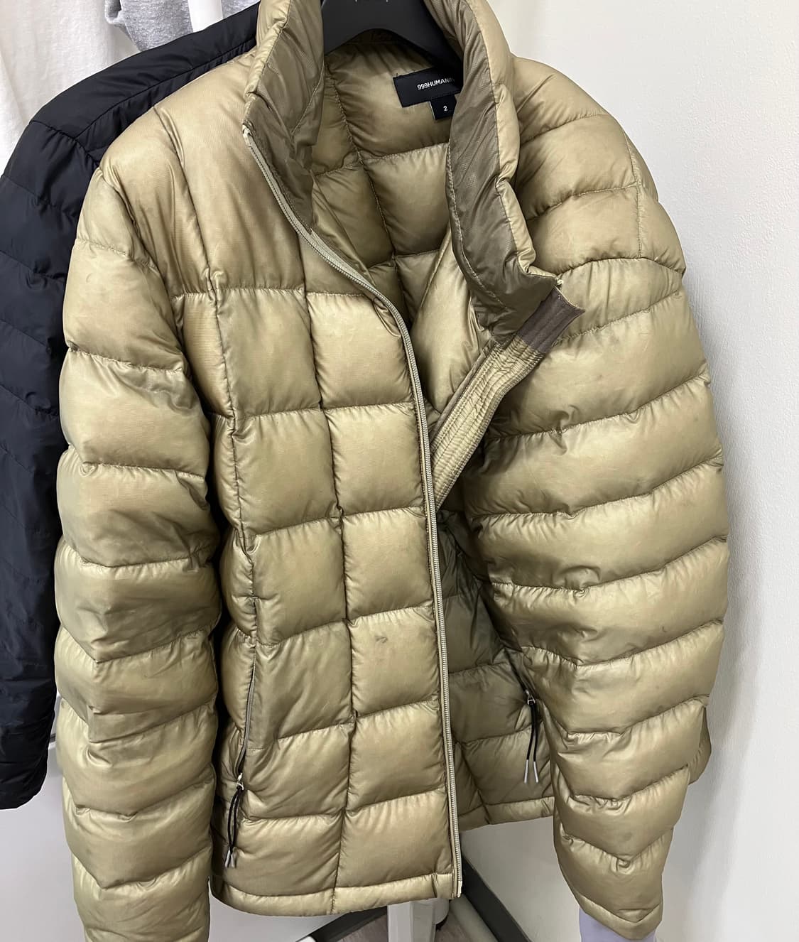 999휴머니티 경량패딩 카키 2 상품이미지4