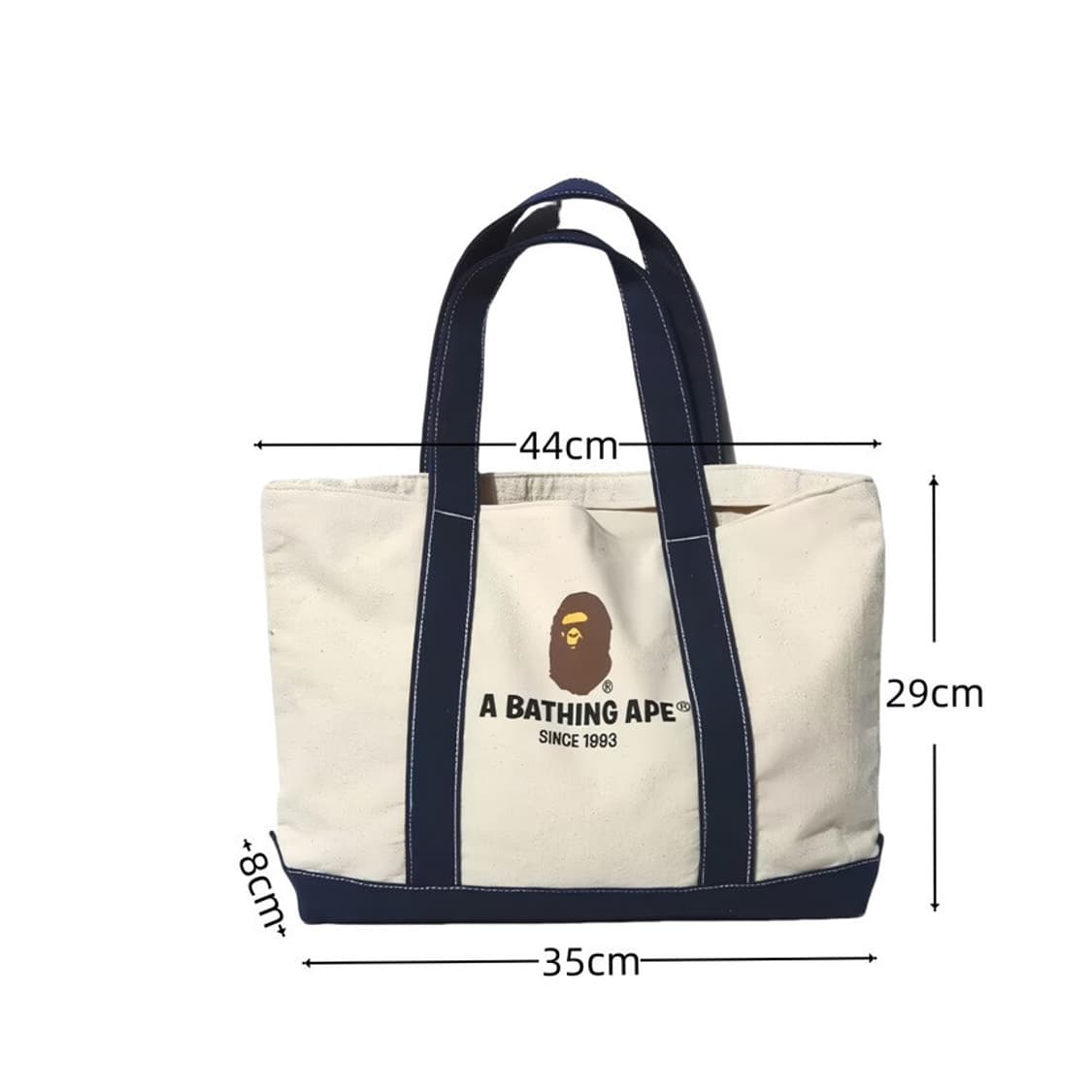 베이프 캔버스 토트백 상품이미지2