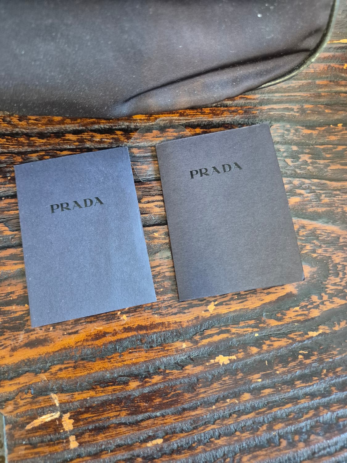 Prada 프라다 테수토 나일론 볼링백 초코브라운 상품이미지8