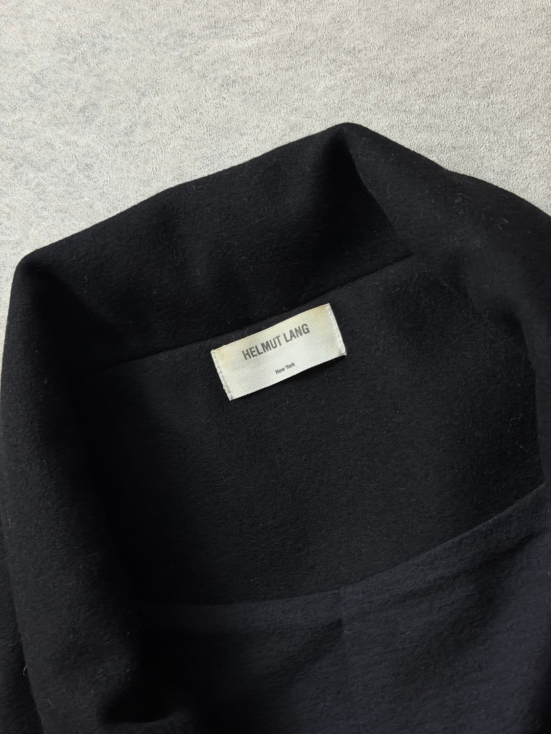 헬무트랭 비대칭 울 코트 상품이미지5