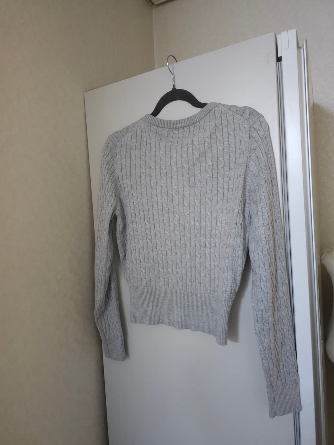 제너럴아이디어 케이블 니트 가디건 M 상품이미지4