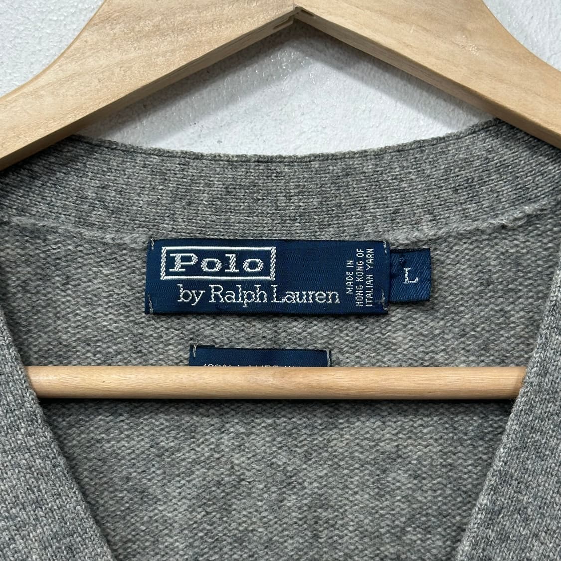 폴로 니트 가디건L 상품이미지3