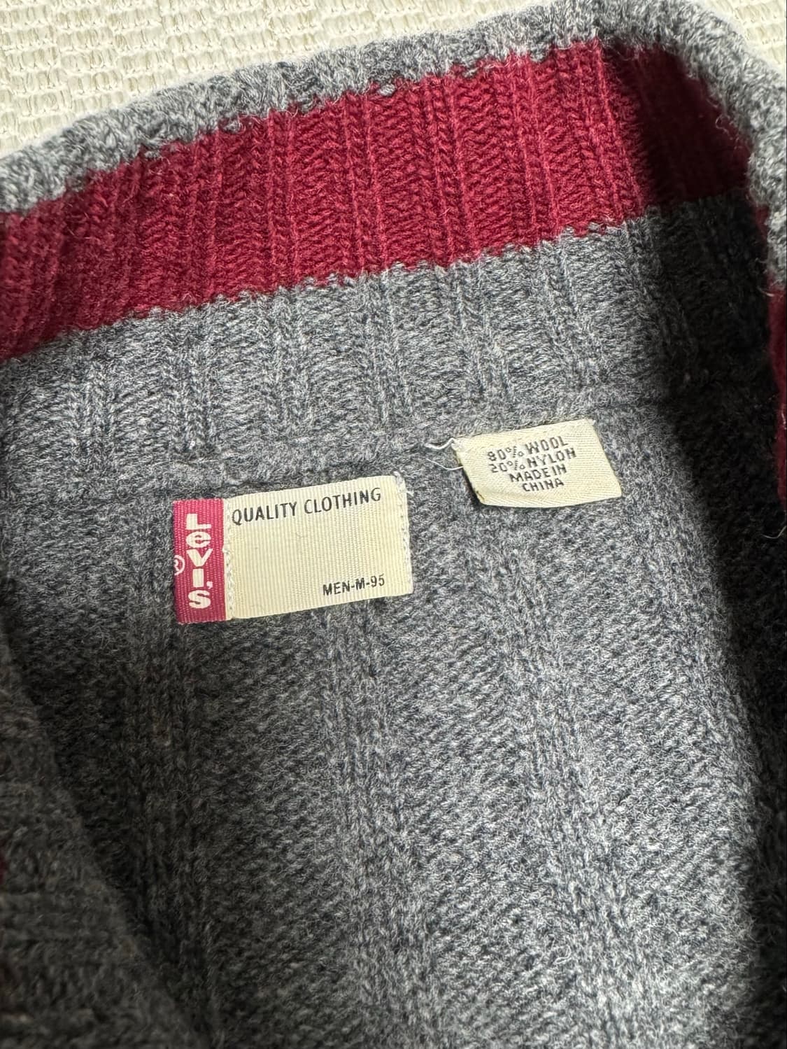 (빈티지) 리바이스 Levi's 가디건 판매합니다. 상품이미지7