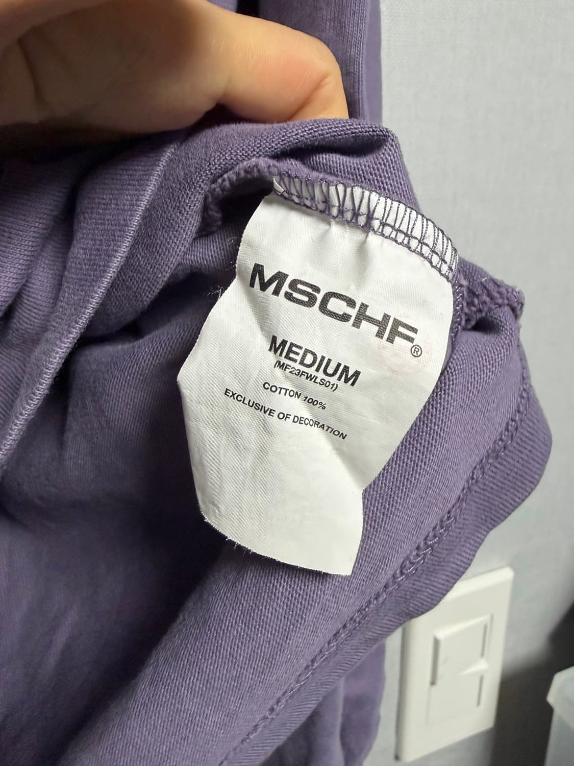 미스치프 긴팔 M 상품이미지6