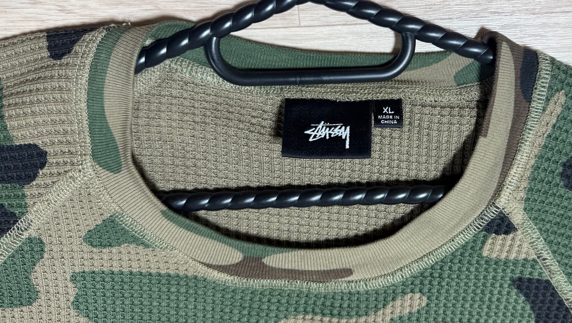 스투시 베이직 써멀 우드랜드 카모 XL 상품이미지5