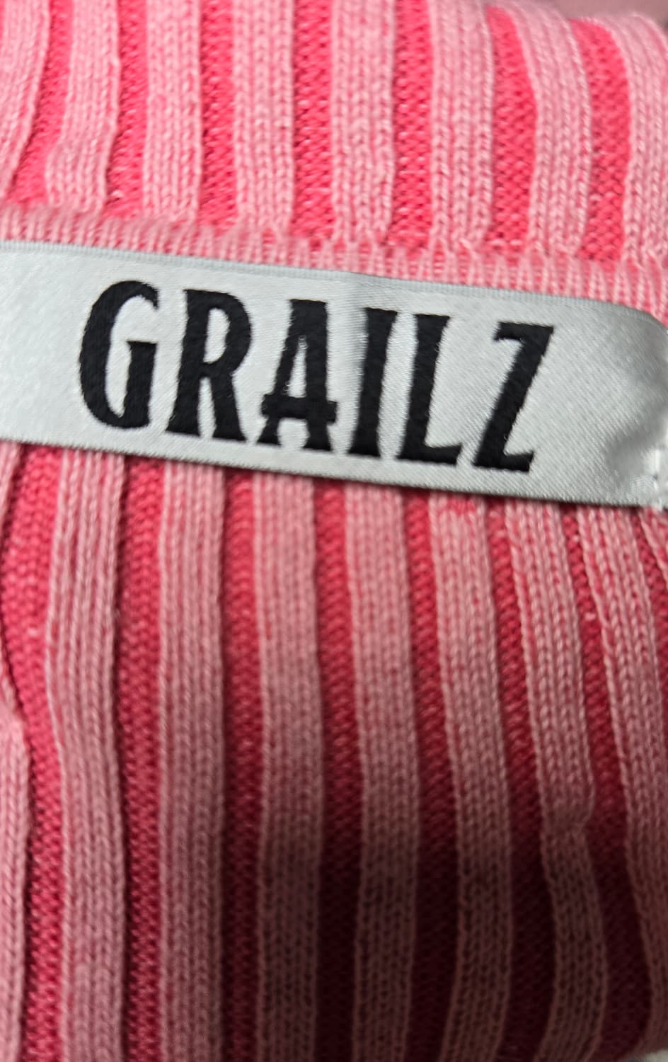 그레일즈 핑크 카라 가디건 상품이미지8