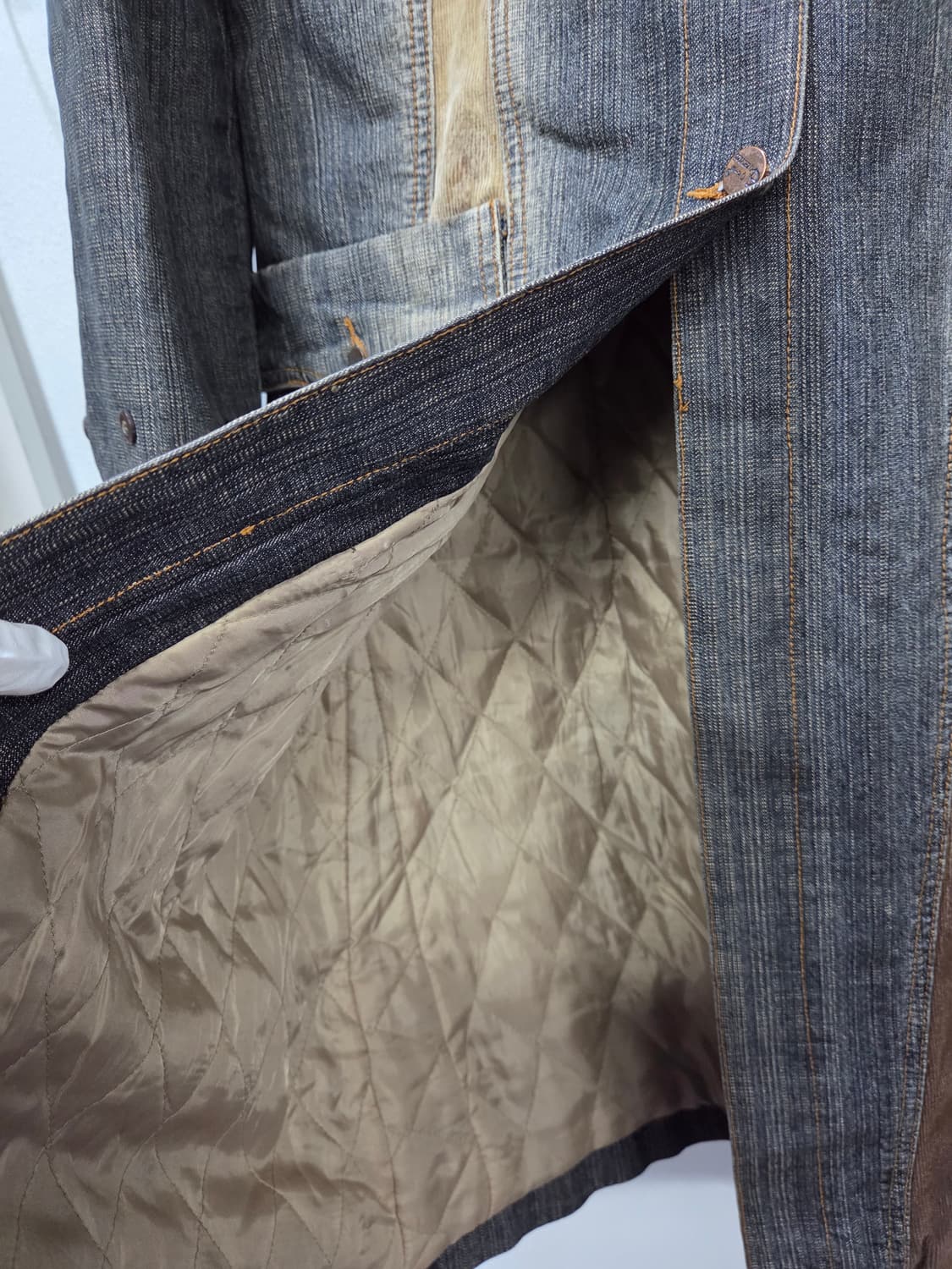 Y2K 밀레니엄 빈티지 데님코트 상품이미지9
