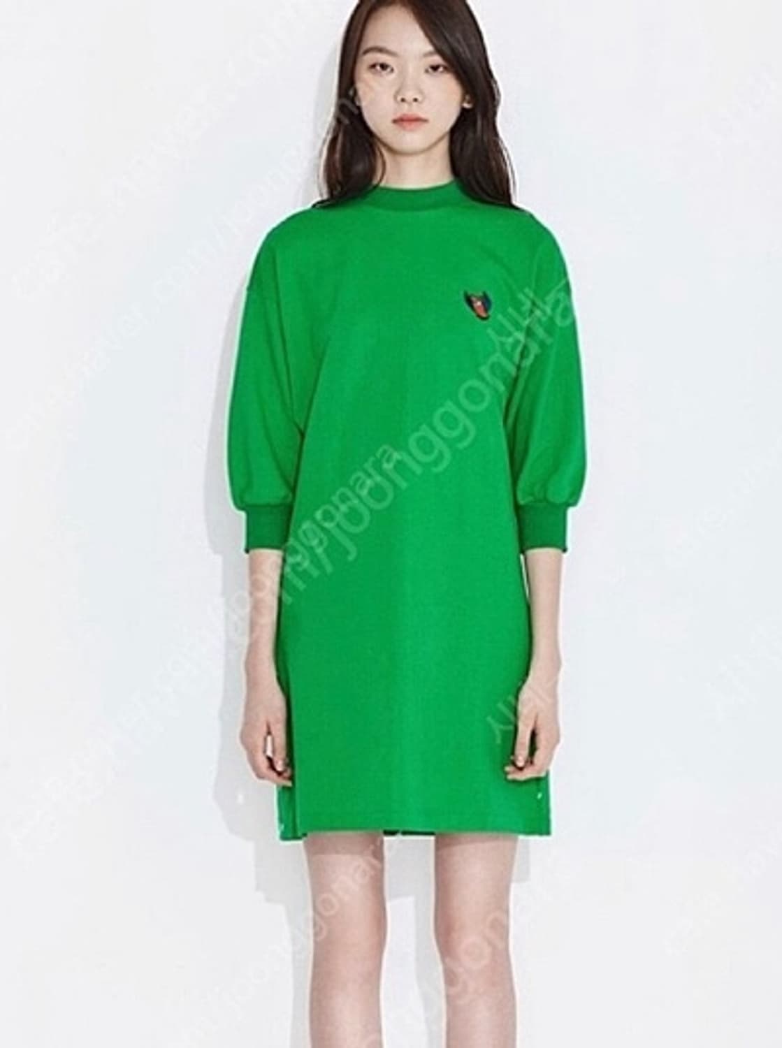 럭키슈에뜨 이니셜 프린팅 원피스 상품이미지1