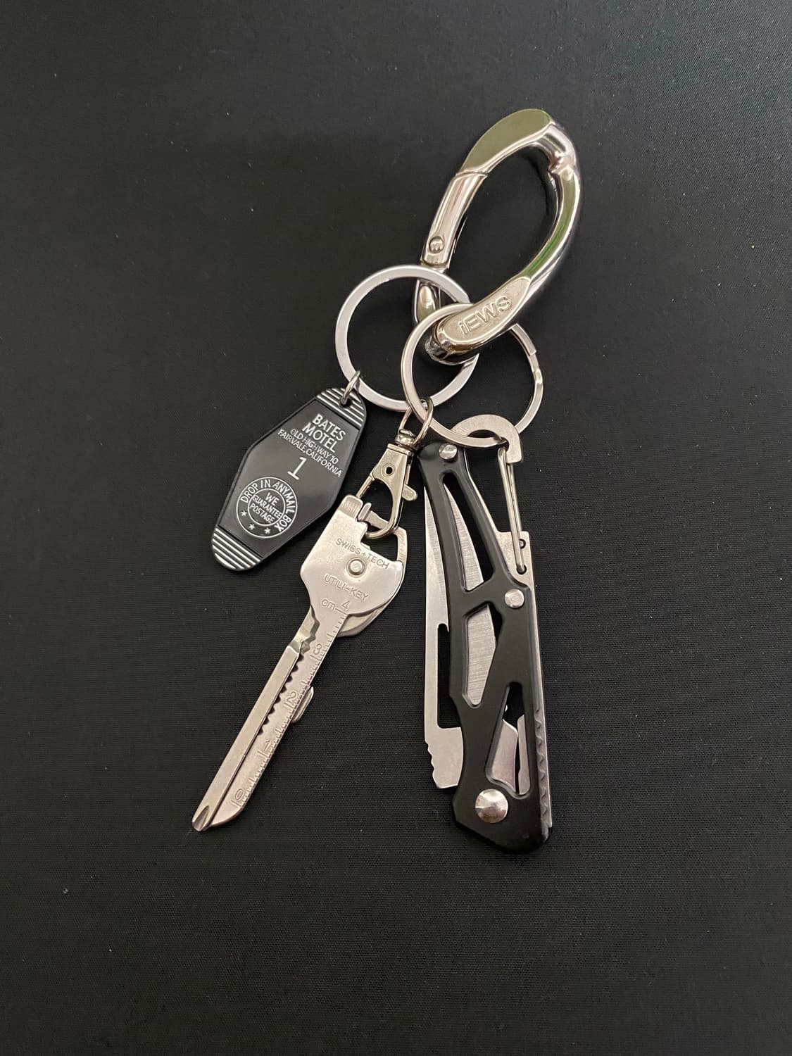 블랙 &실버 키링 상품이미지2