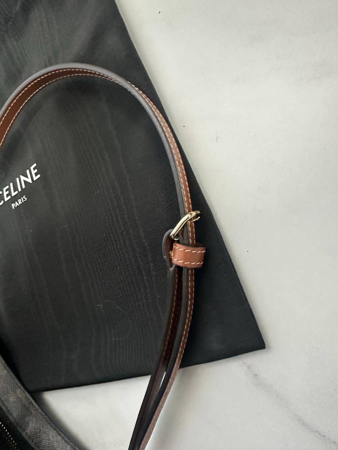 [A+ 정품] 셀리는 미디엄 틸리백 탄 상품이미지6