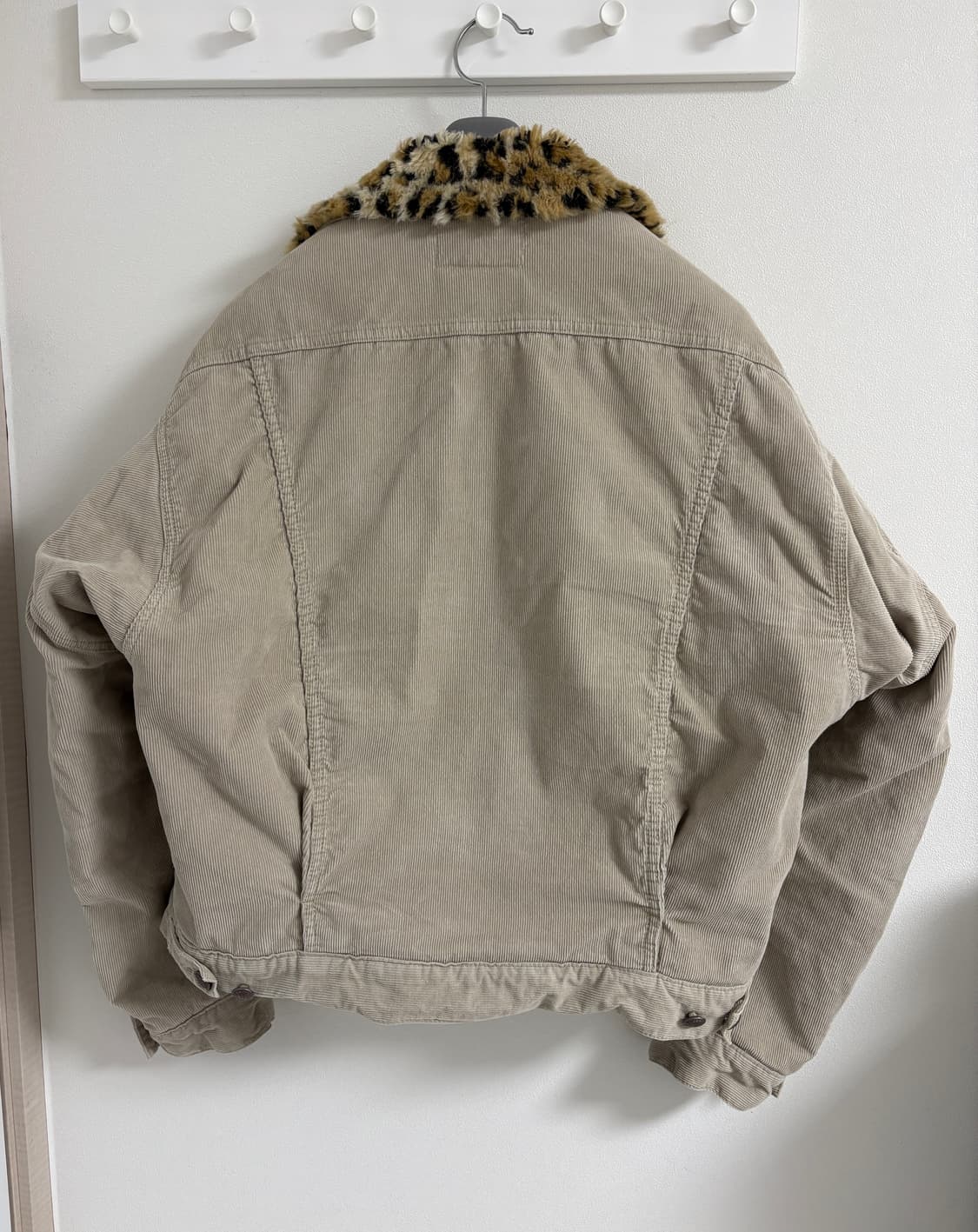 R13 리드 Reed 레오파드 퍼 트러커 자켓 상품이미지2