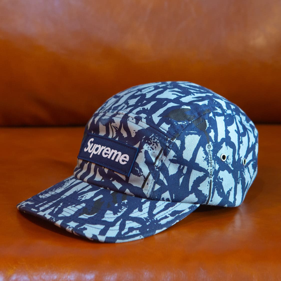 13SS 슈프림 블루 리얼트리 캠프캡 상품이미지2