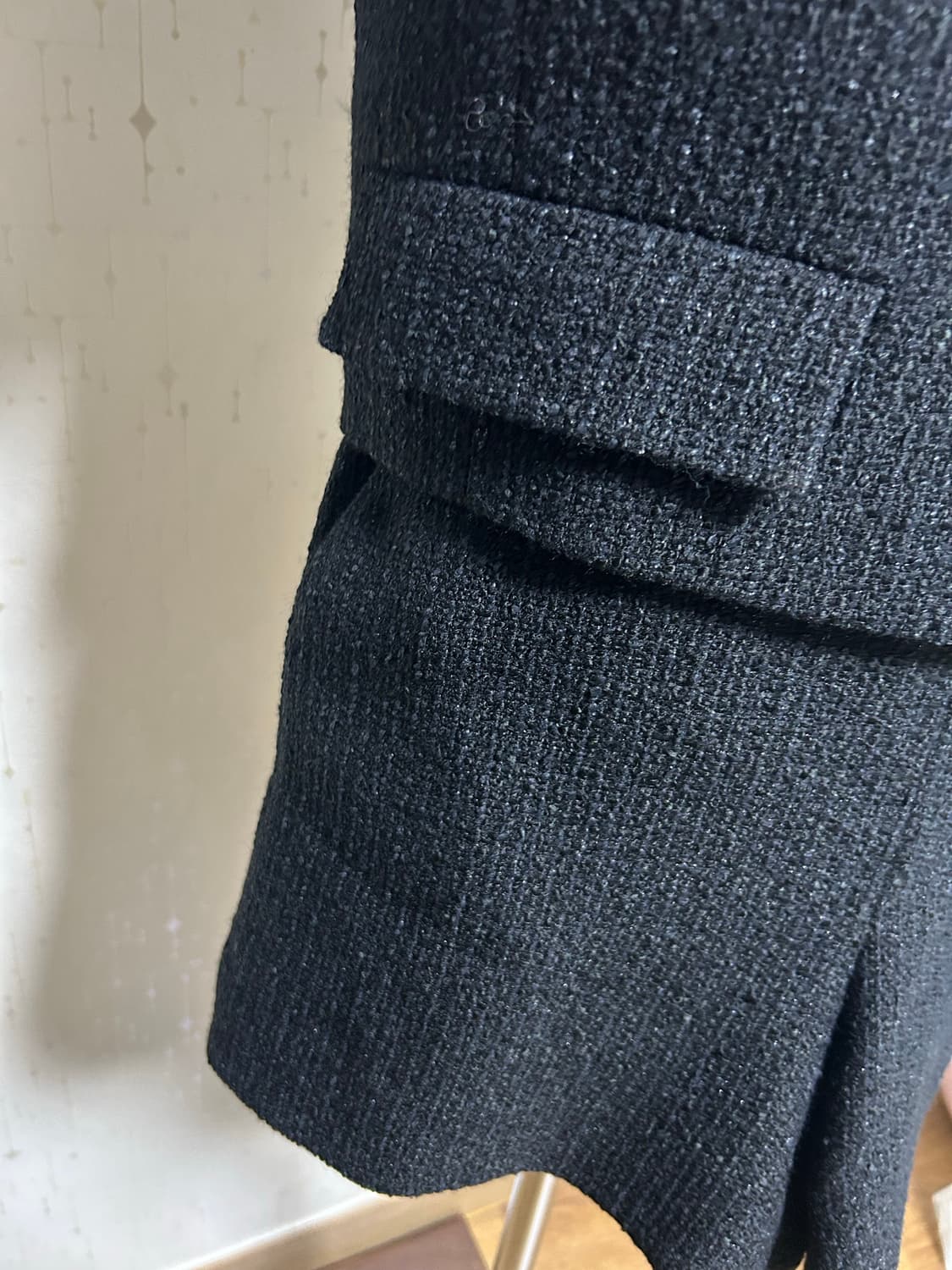 준지 트위드 반팔 셋업 -미착용새상품- 상품이미지3