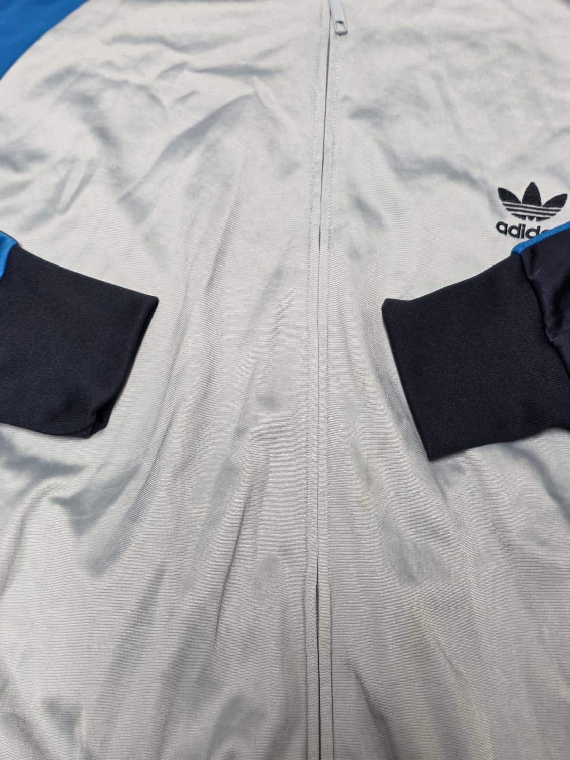 아디다스 올드스쿨 스카이블루/블루 트랙저지 XL (실측 78/60) 상품이미지3