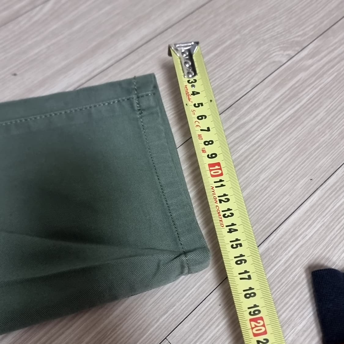 칼하드 카키색 면바지 남성 바지(32) 상품이미지7