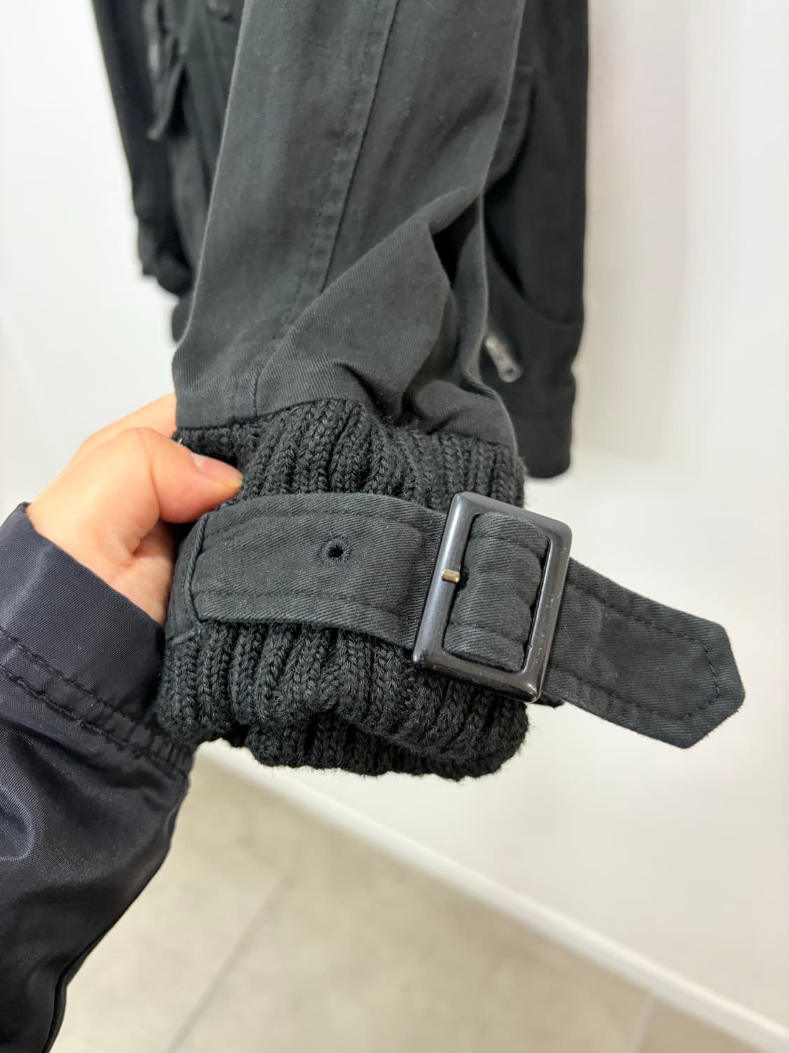 Maison Gilfy 블랙 그런지 펑크 자켓 상품이미지8