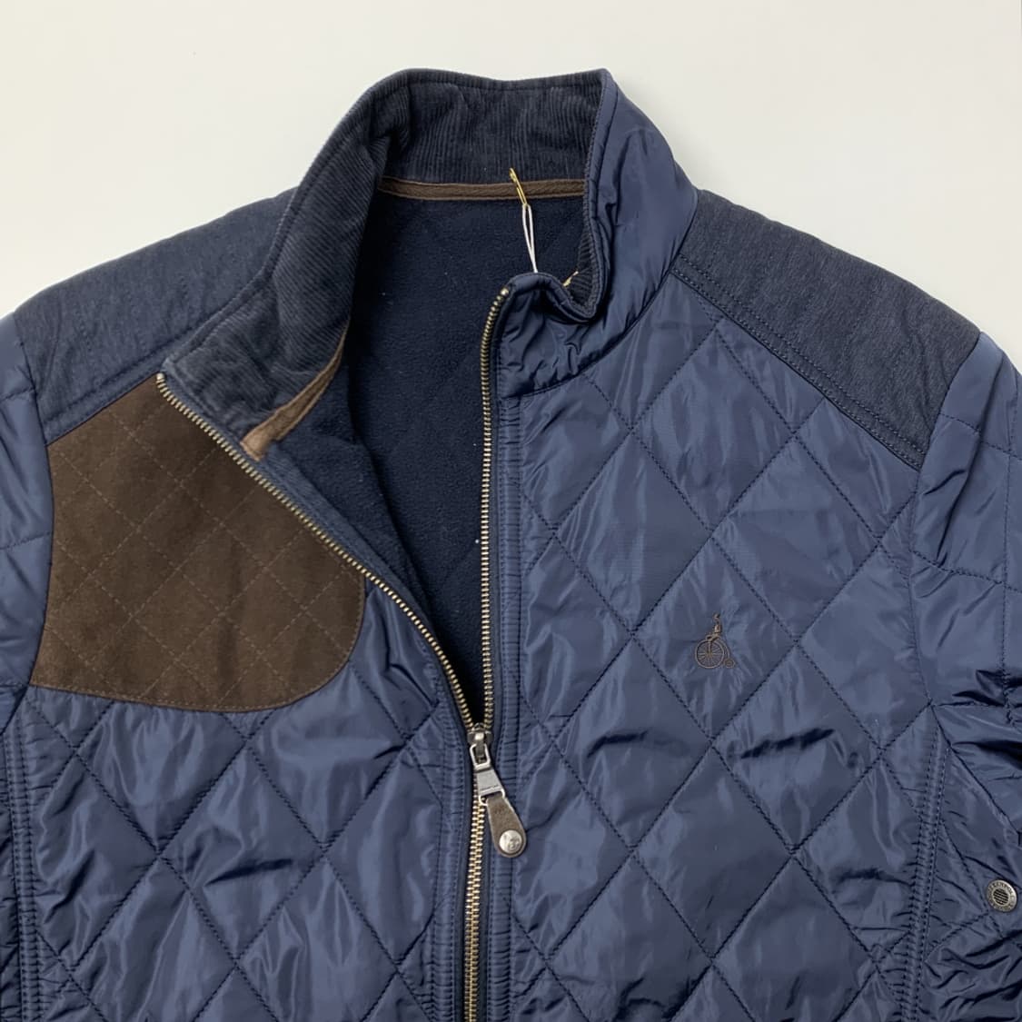 [100/정품] 빈폴 네이비 이가일 퀼팅 집업 자켓 상품이미지2