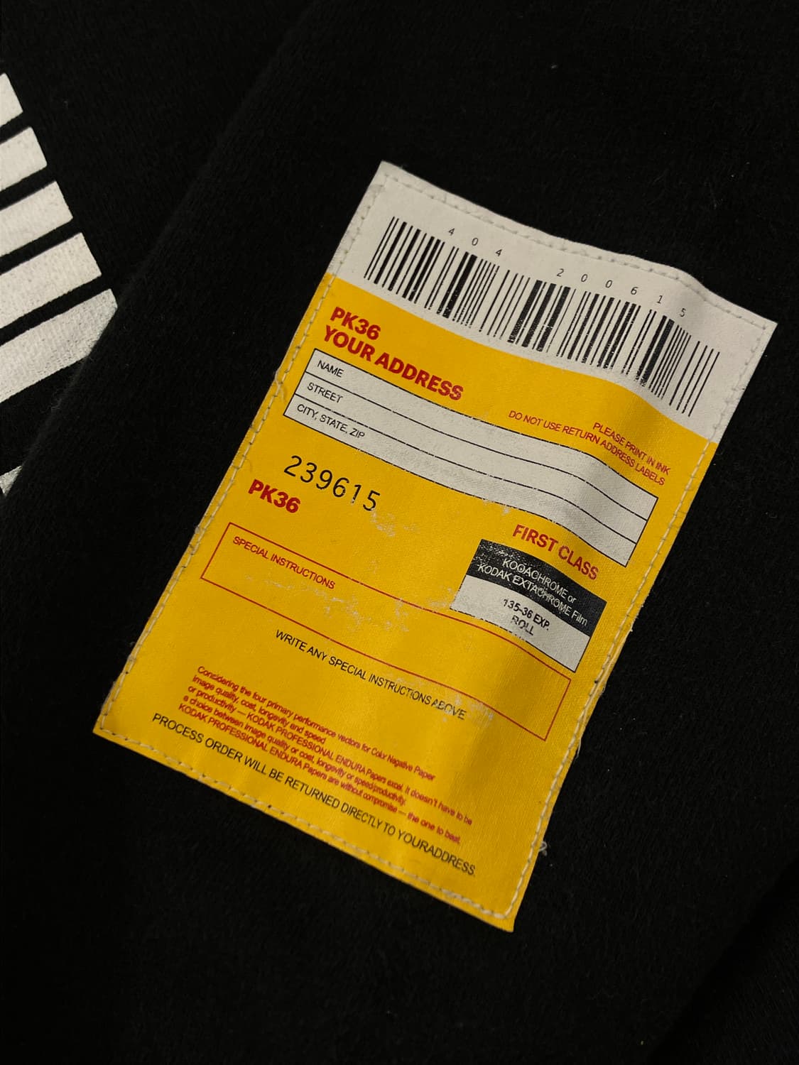 코닥 맨투맨 블랙 L #csz2402 상품이미지5