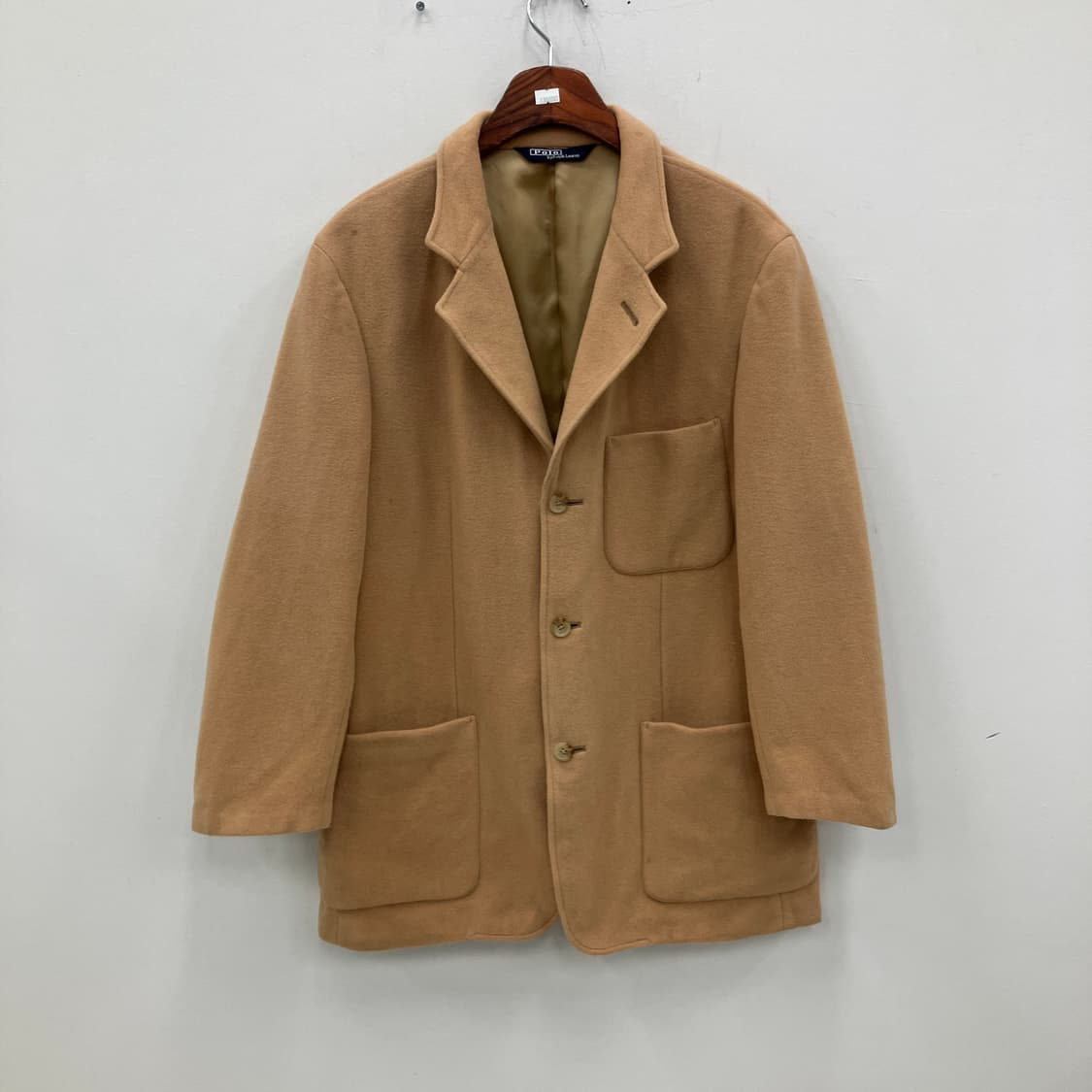 폴로 랄프로렌 베이지 울 자켓 L 상품이미지1