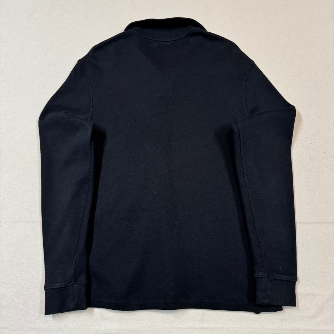 M) 폴로 랄프로렌 반집업 풀오버 코튼 니트 블랙 상품이미지5