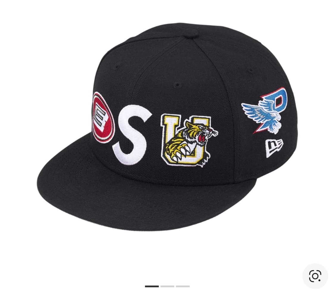 슈프림 마스코트 S 로고 뉴에라 블랙 - 26SS 상품이미지1