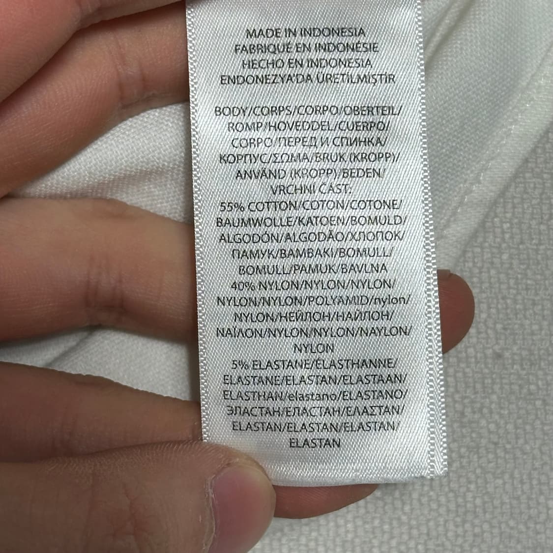 XL 폴로랄프로렌 여성용 코튼 화이트 셔츠 상품이미지5