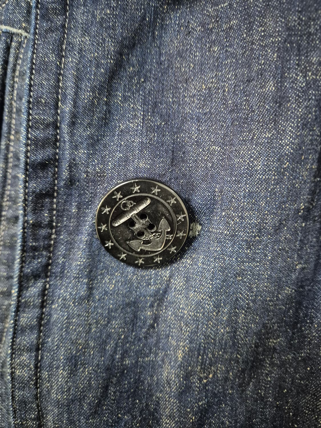 이스트로그 데님 피코트 상품이미지5