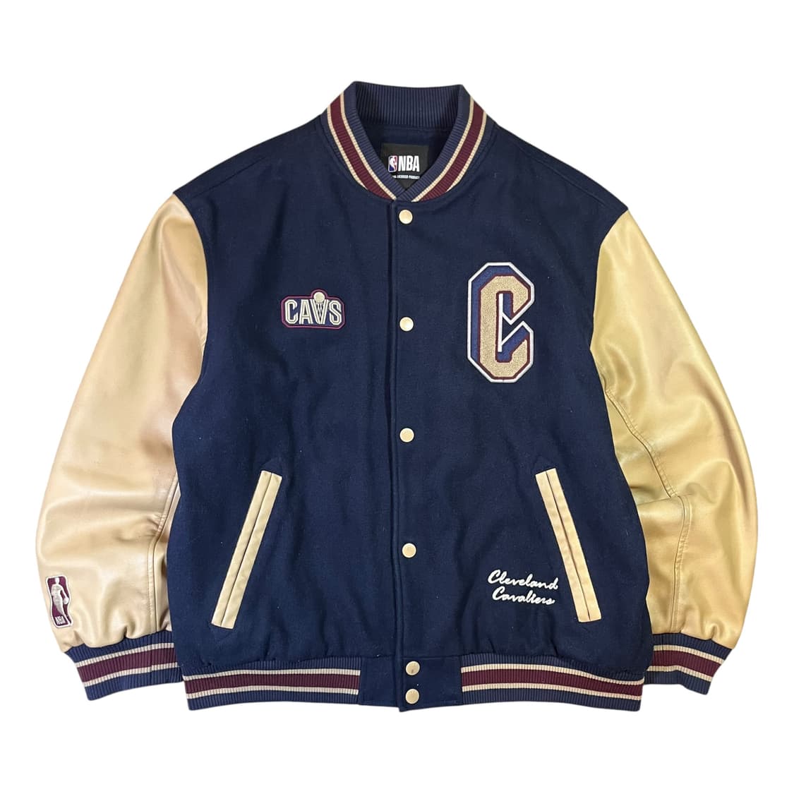 NBA 클리블랜드 캐벌리어스 바시티 자켓 상품이미지2