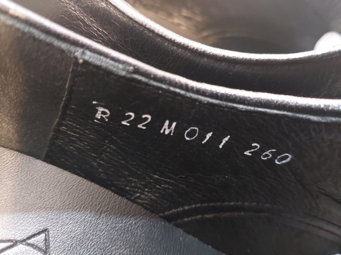 로맨틱무브 뉴 빈티지 더비 크랙 카우레더
260mm 블랙 상품이미지5