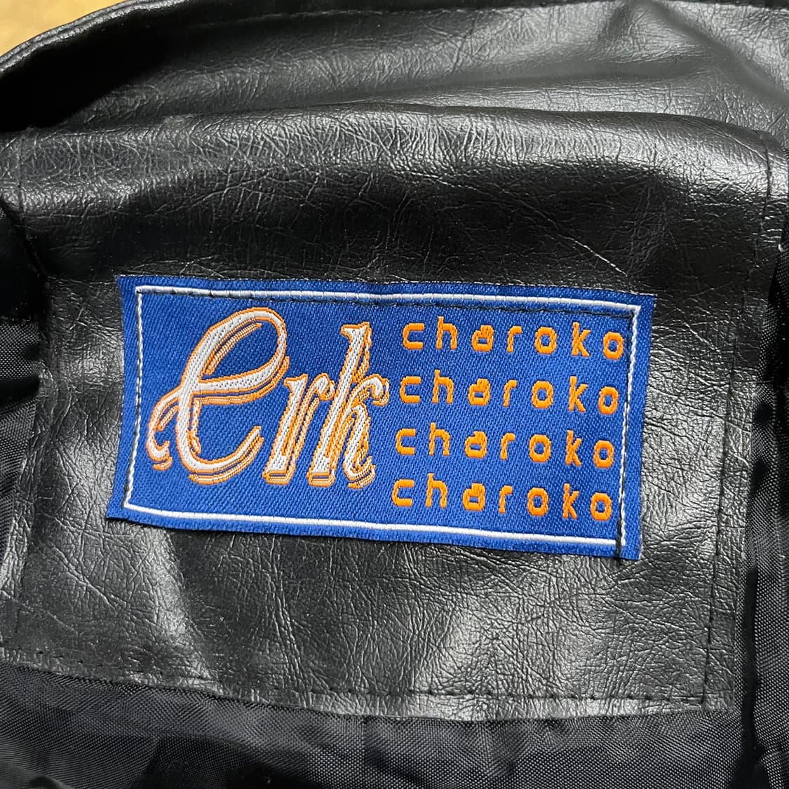 [ 정품 ] Erk charoko 빈티지 가죽 레더 자켓 b16 상품이미지5