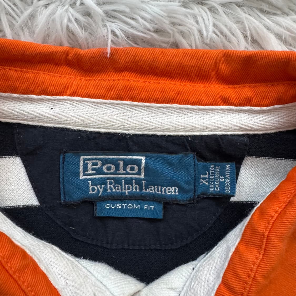 POLO 랄프로렌 일본빈티지 카라티 빅포니 반팔 폴로카라티 xl 105 상품이미지4