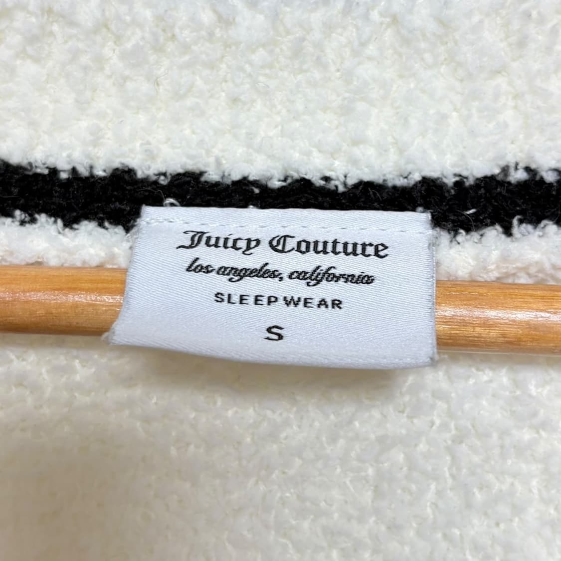 3777 쥬시꾸뛰르 테리 빅로고 가디건 상품이미지3