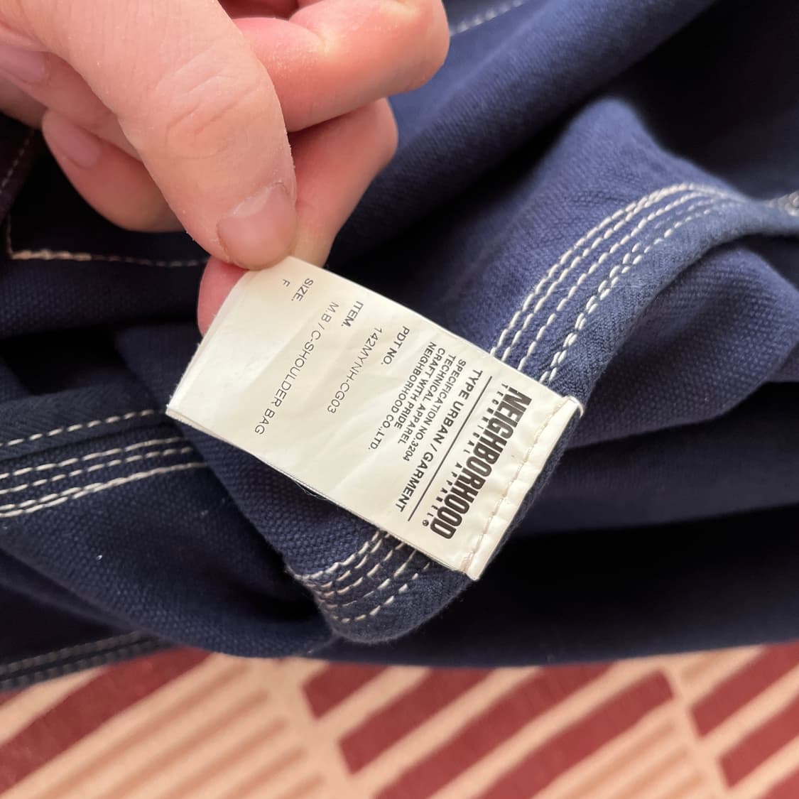 네이버후드 14ss 숄더백 상품이미지4