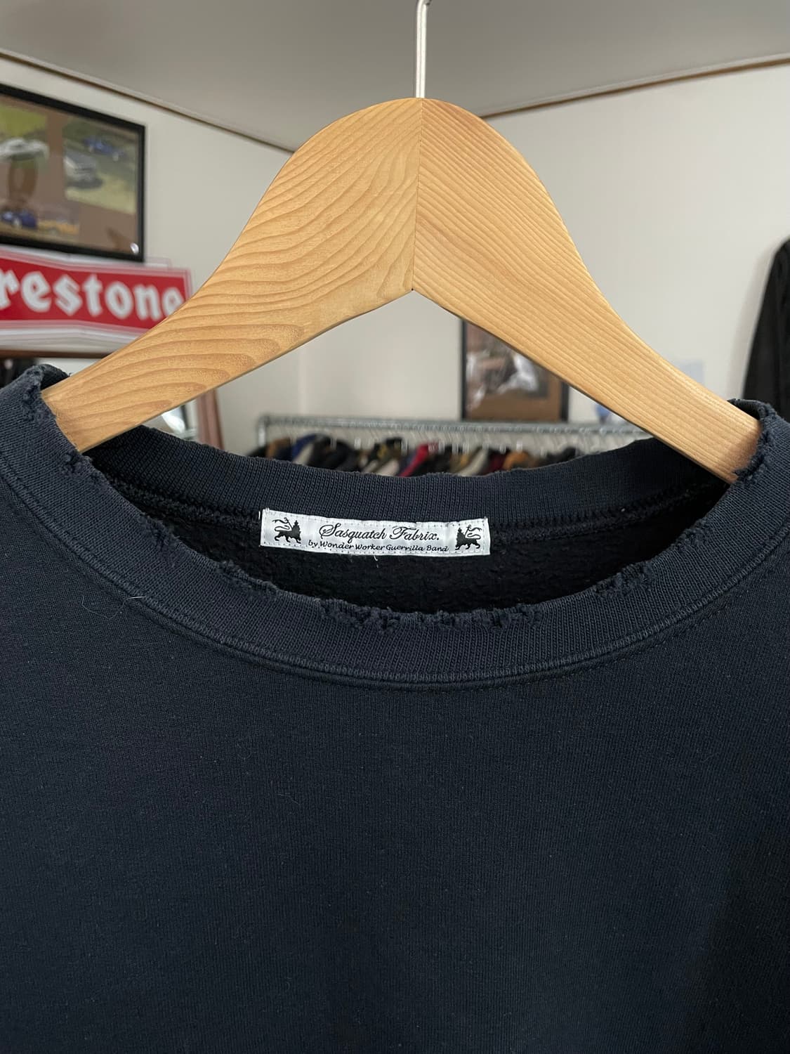 Sasquatchfabrix Damaged Sweatshirt 상품이미지3