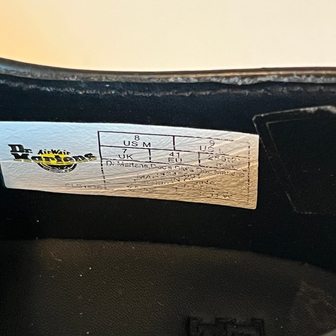 닥터마틴 1461 모노 블랙 더비 슈즈 상품이미지6