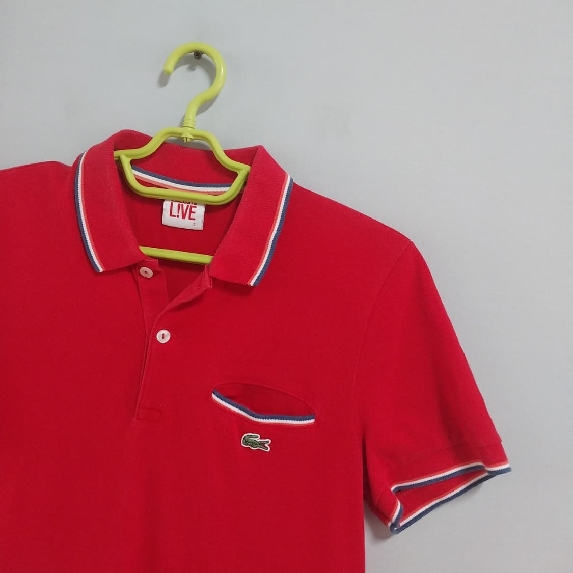 라코스테 남성 90- 슬림 95 반팔 상품이미지2