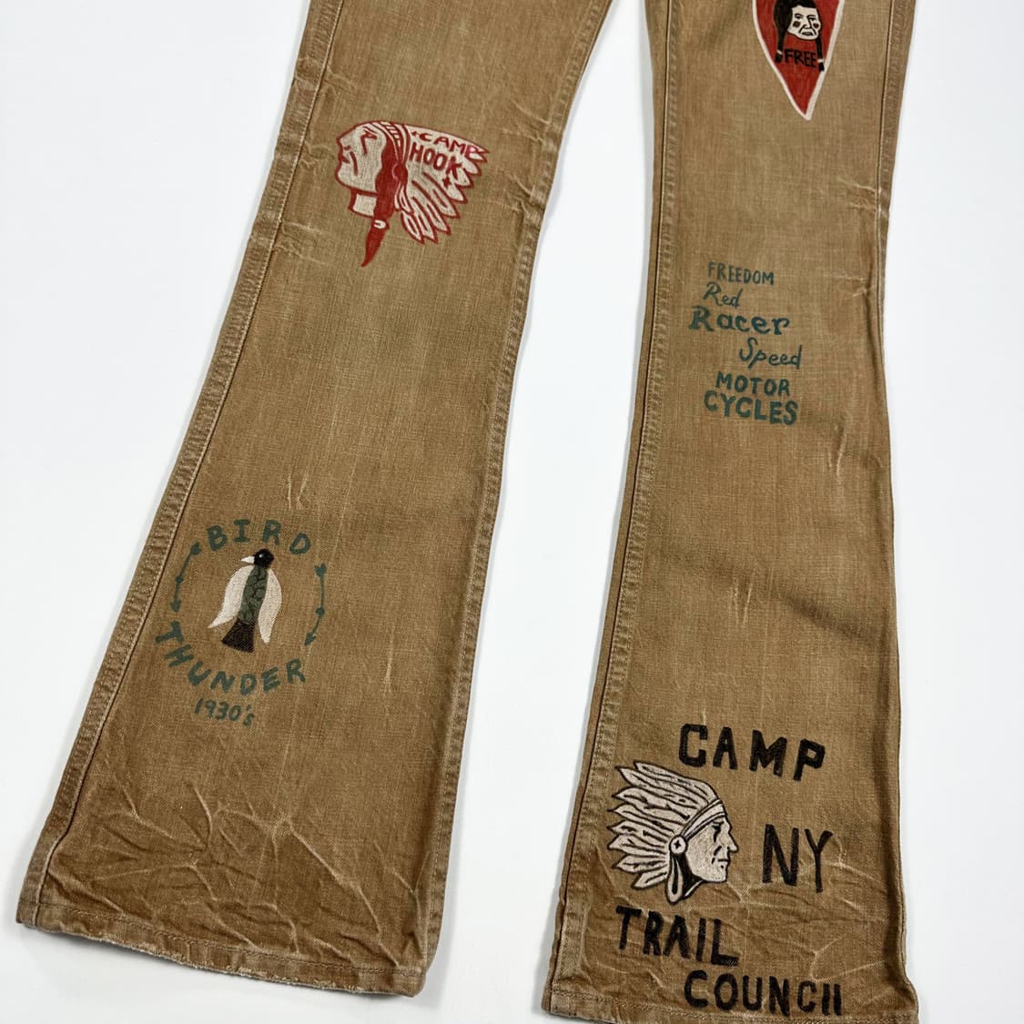 폴로 랄프로렌 RL 인디언 부츠컷 데님팬츠 (26인치 여성추천) 상품이미지5