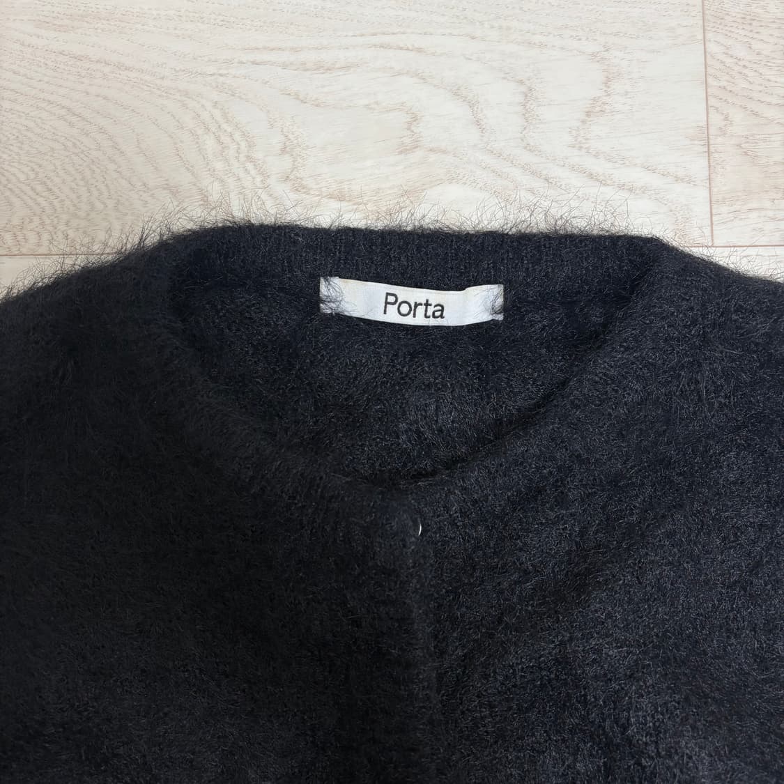 더포르타 헤어리 퍼 가디건 상품이미지4