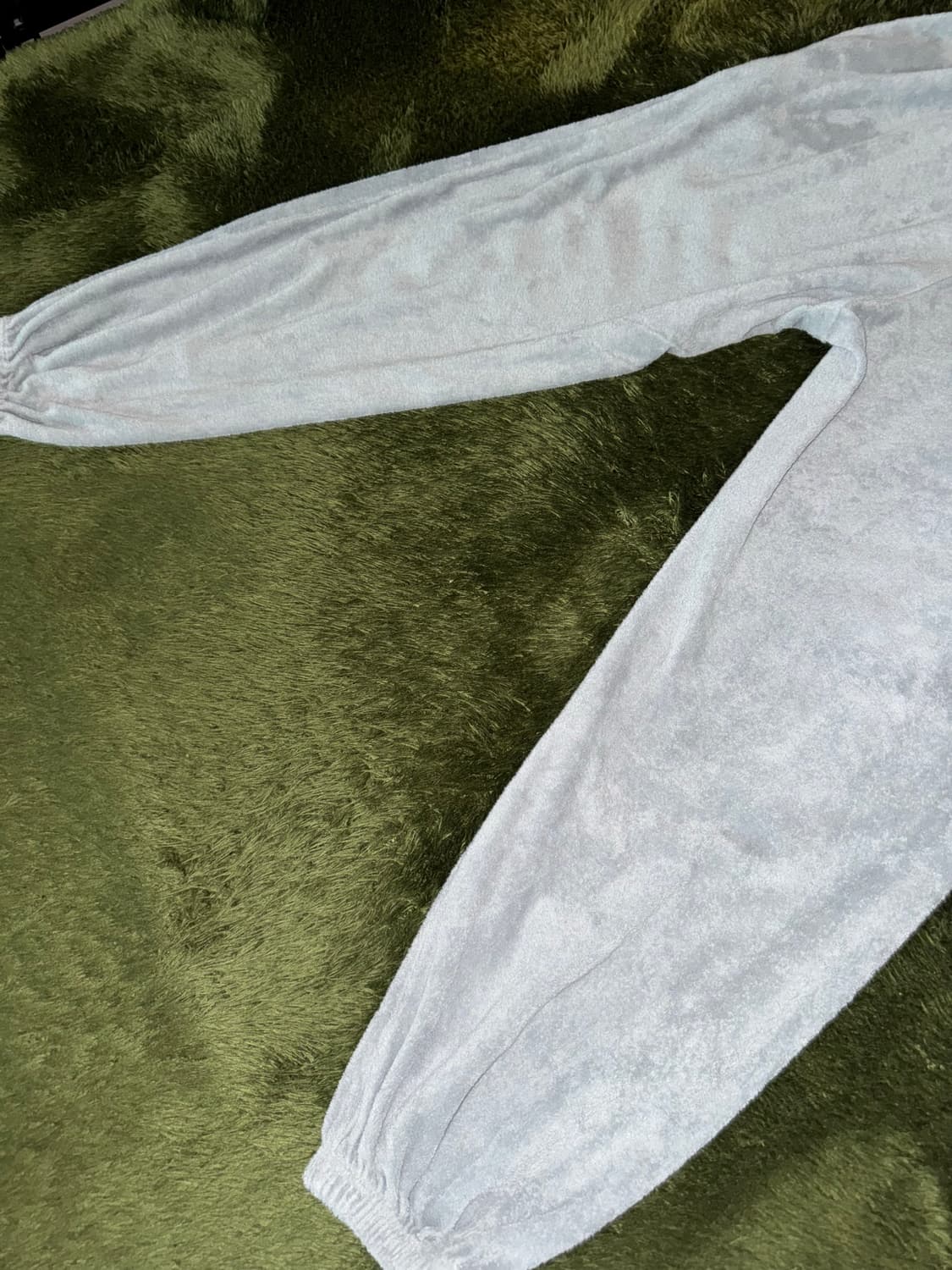 [2] Balansa 발란사 X 송월 타올 테리 조거 팬츠 그레이 상품이미지9