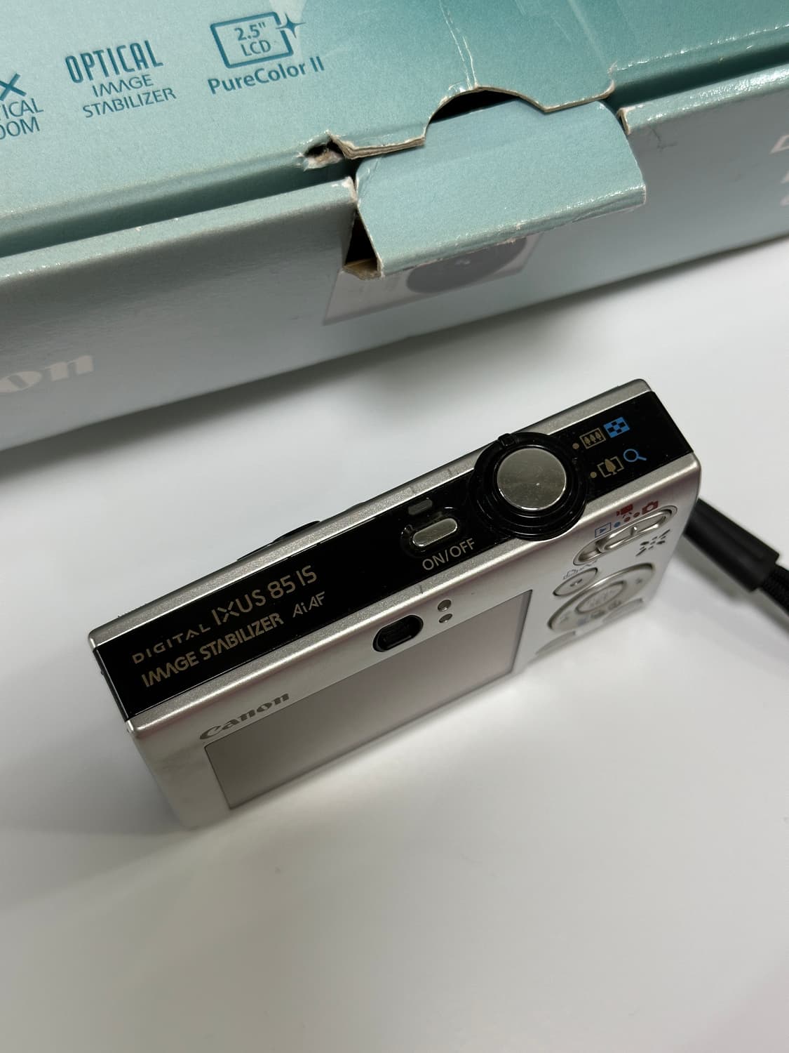 새상품급) 캐논 익서스 85 is ixus, 풀박스, 바로사용가능 상품이미지3