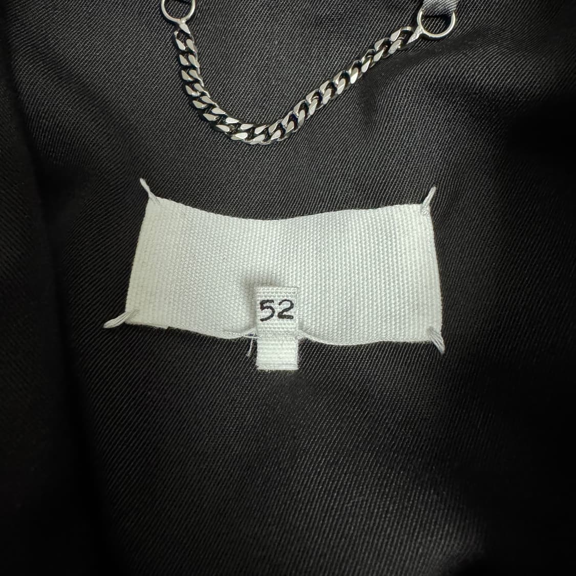 메종 마르지엘라 울 개버딘 트렌치 코트 52 사이즈 새상품 상품이미지4