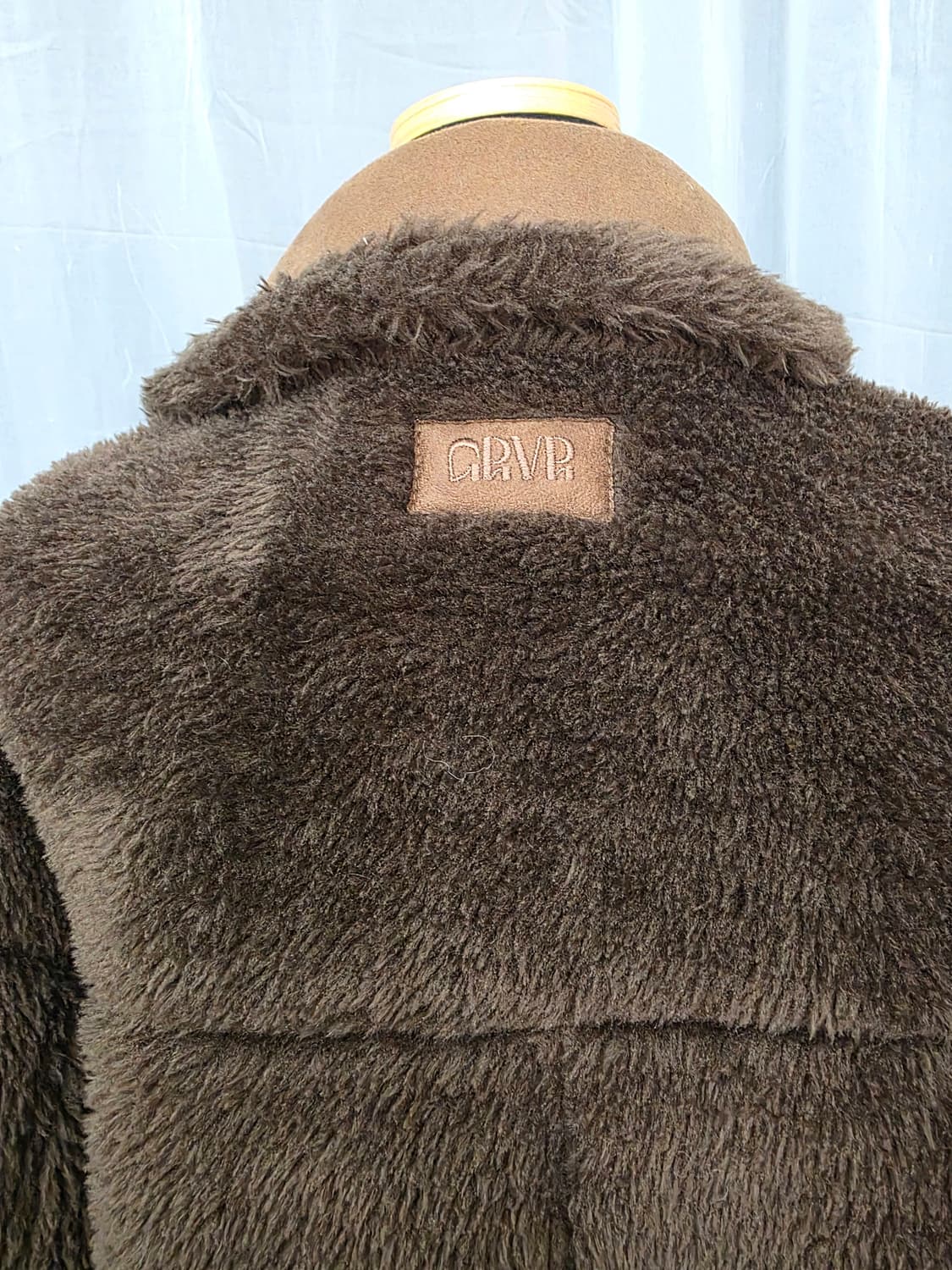 새상품급) 그로브 리버시블 퍼 무스탕.시어링자켓 상품이미지9