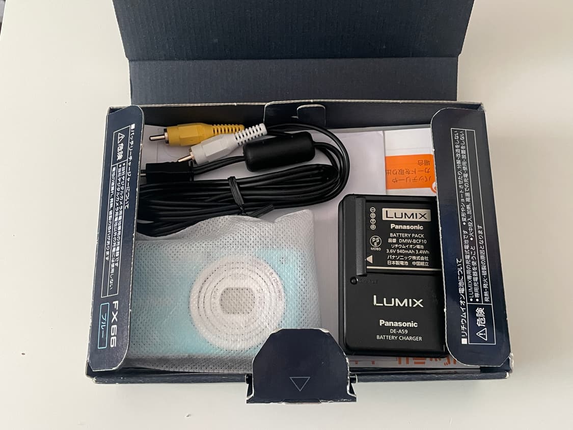 파나소닉 루믹스 DMC-FX66 풀박스 빈티지 디카 상품이미지5