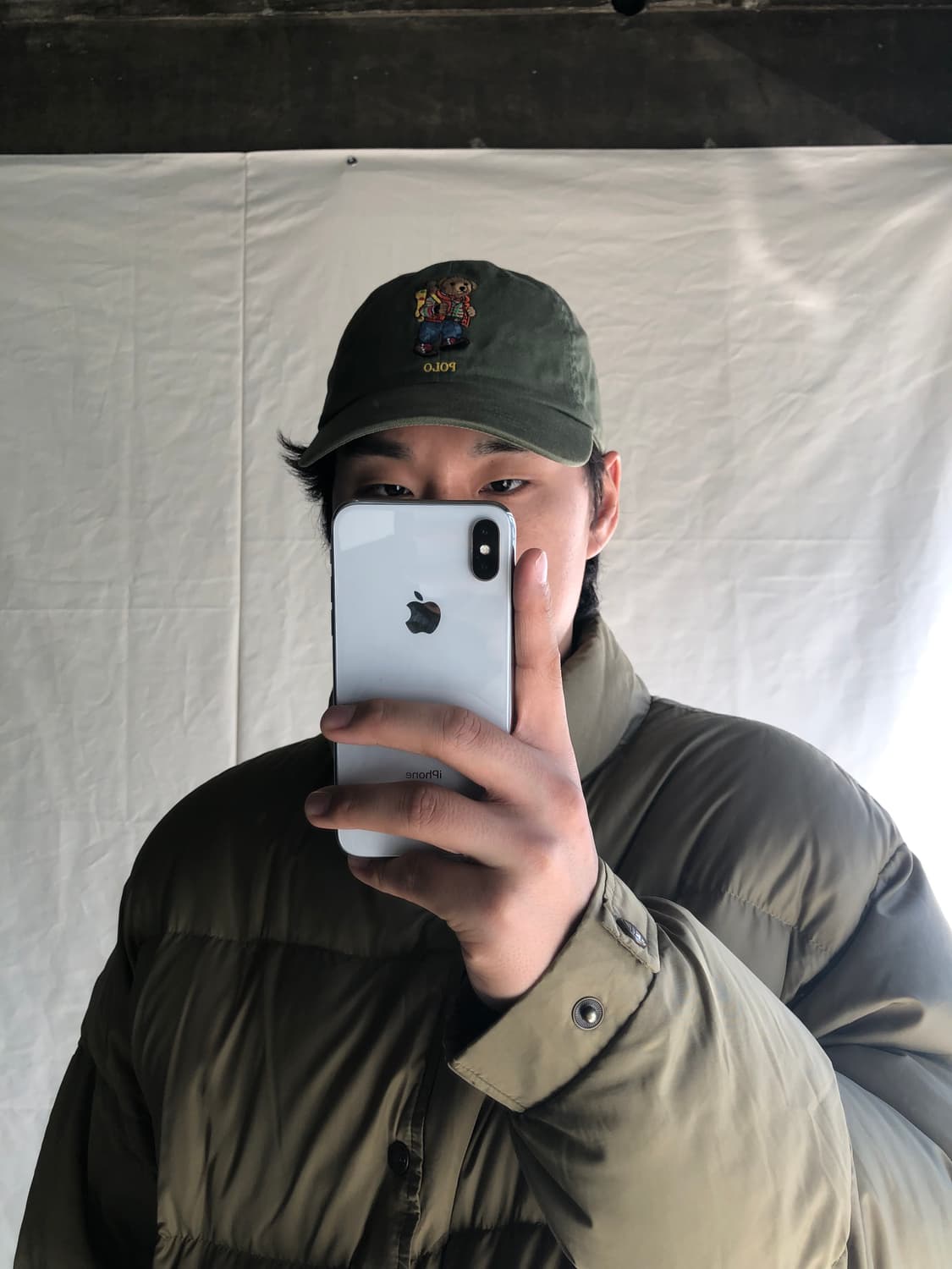 폴로 곰돌이 올리브 볼캡  상품이미지2