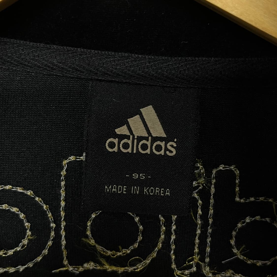 아디다스 백로고 벨벳트랙탑 져지자켓 상품이미지6